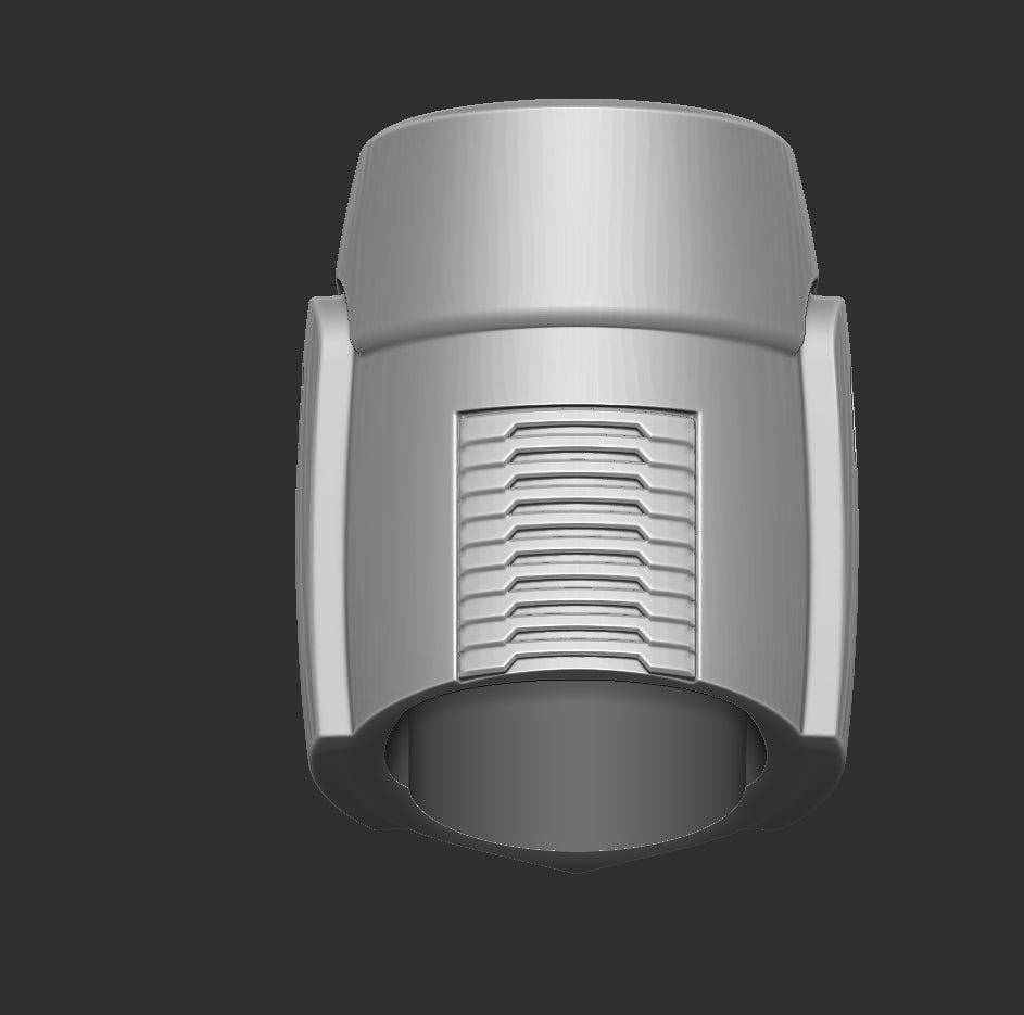 Scifi Templar Captain Helmet Head