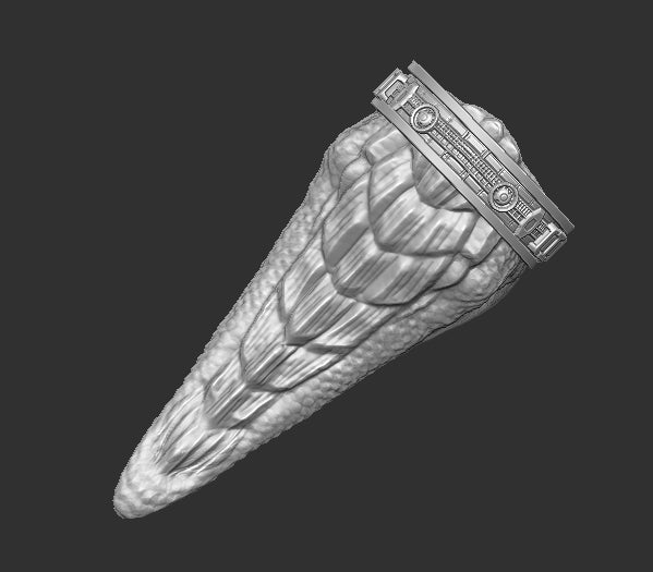 Goblin Shark Head for Kraggnar Cosmic Legions