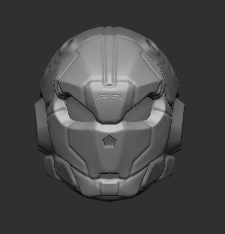 Nr-Blank Robot Head