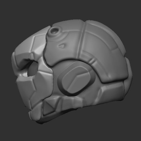 Nr-Blank Robot Head