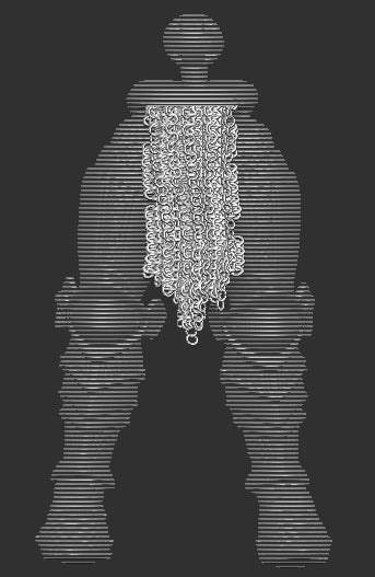 Chainmail Tabard Tattered