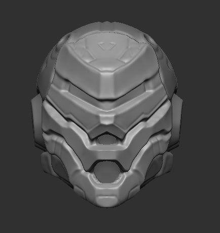 Nr-Blank Robot Head