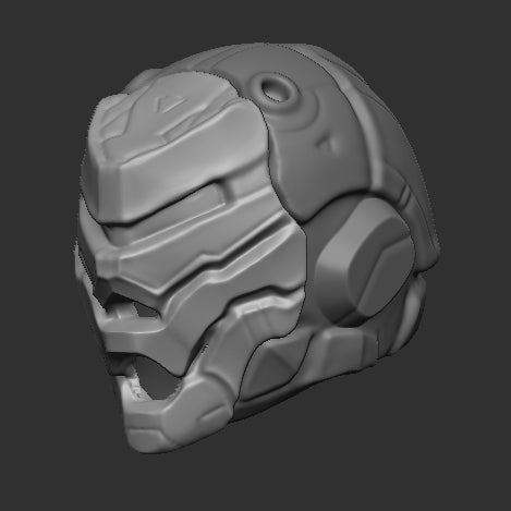 Nr-Blank Robot Head