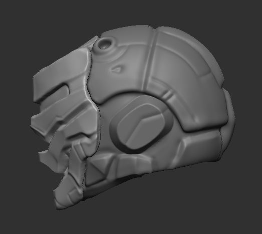 Nr-Blank Robot Head