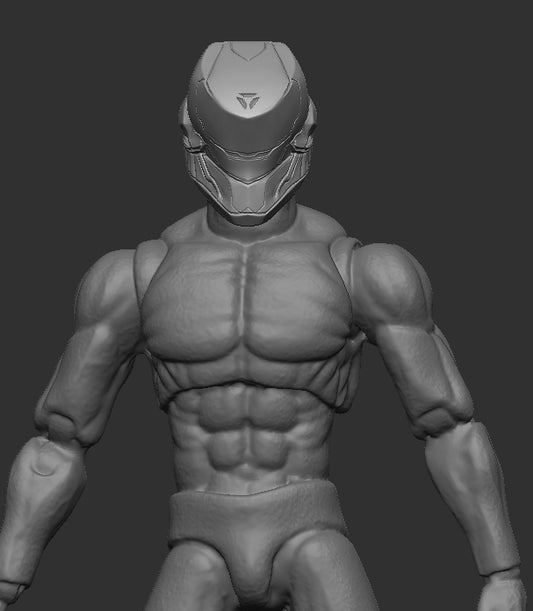 Xezus Cyberpunk Head