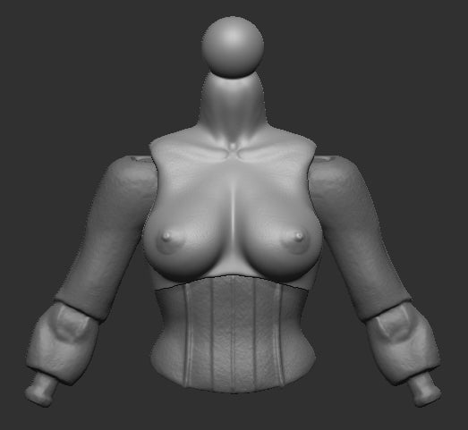 Bare Breasts Mythic Legions 2.0 Top