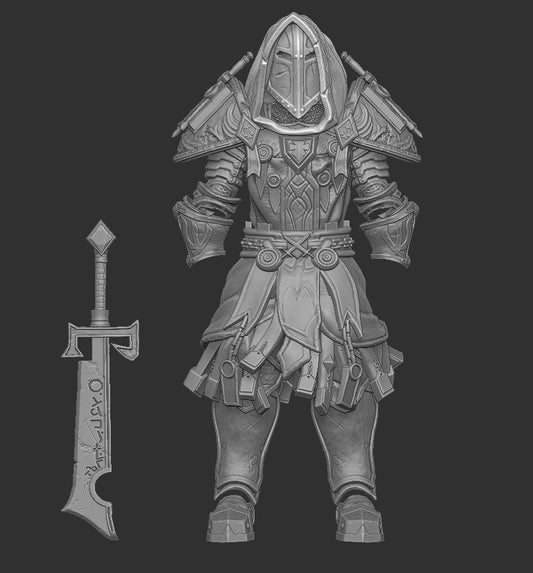 Judgement Armor Kit and Ashbringer Sword