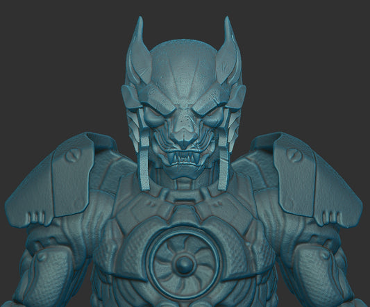 Space Wolf Head for Cosmic Legions and Warhammer 40k