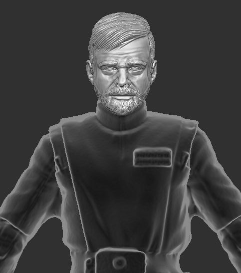Star Wars Legends Luke Black Series