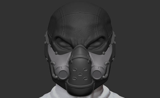 Cyberpunk Bane Head
