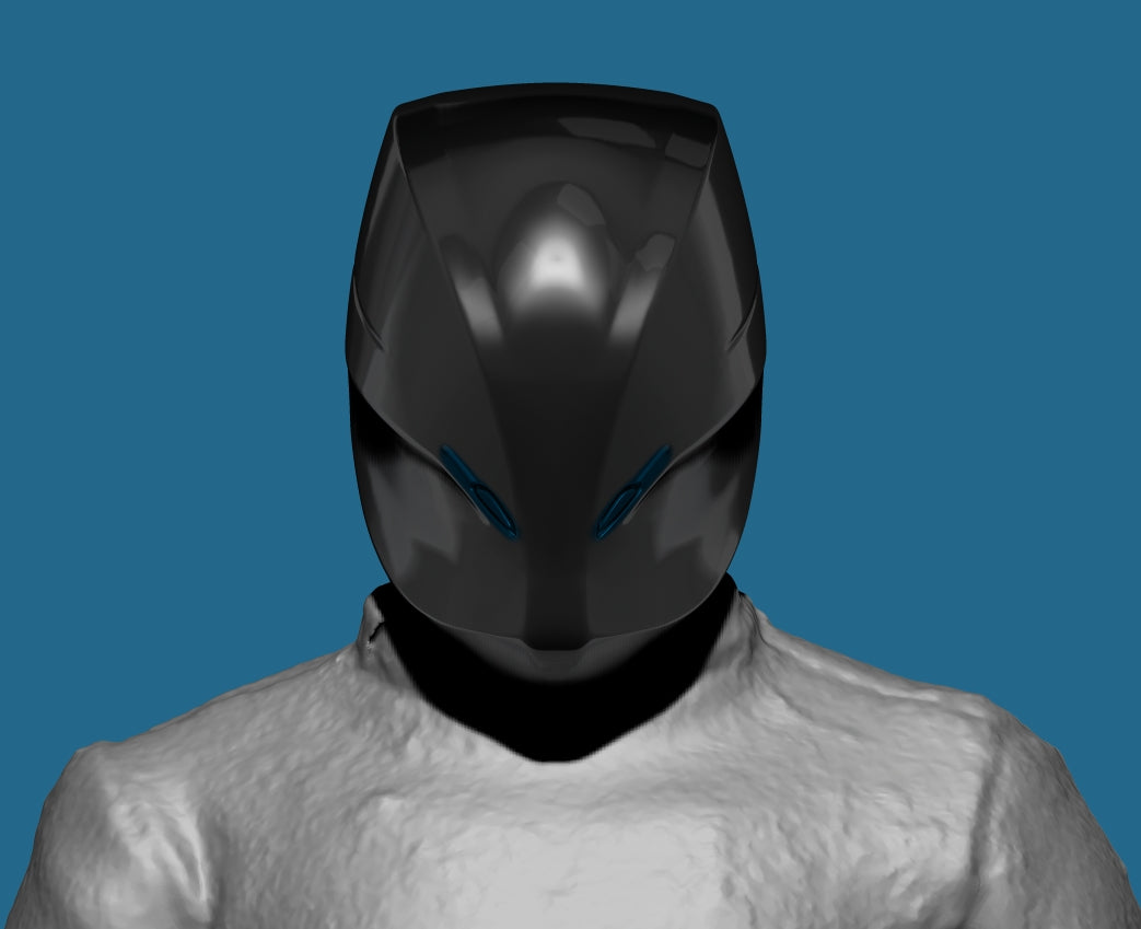 Tron Helmet Head