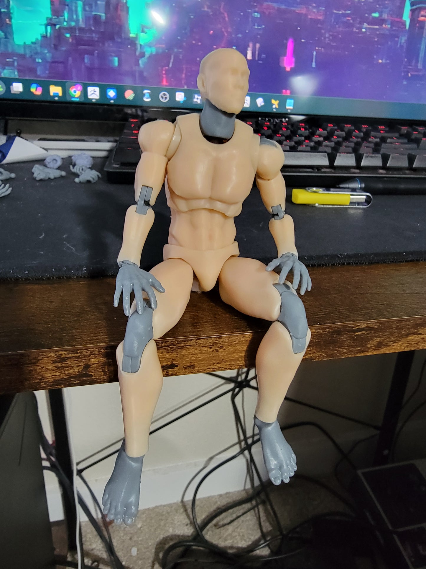 STL Files Action Figure Project Abraham