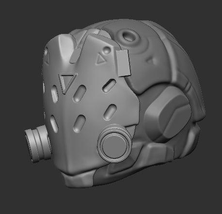 Nr-Blank Robot Head