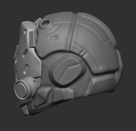 Nr-Blank Robot Head