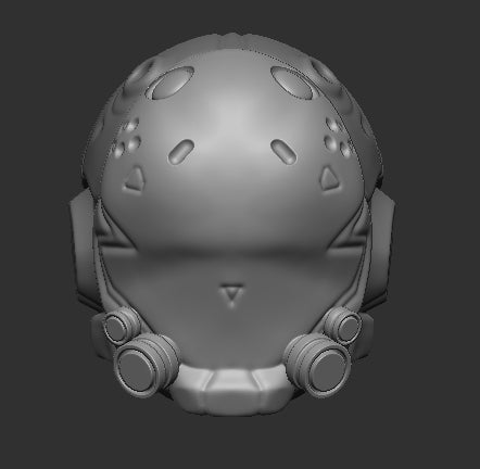 Nr-Blank Robot Head