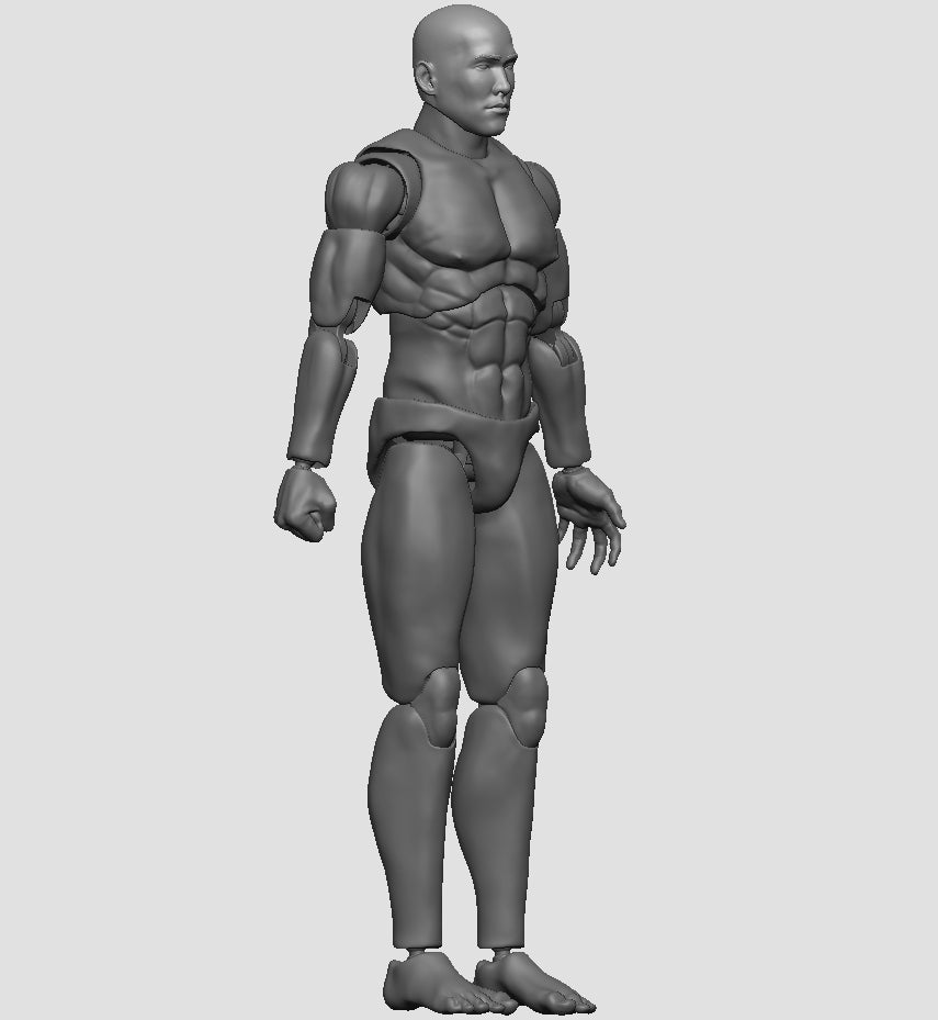 STL Files Action Figure Project Abraham