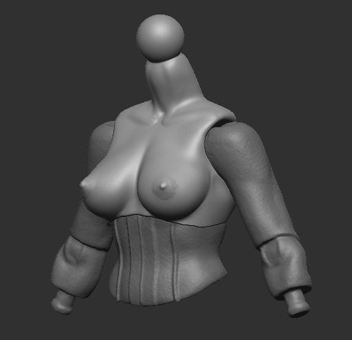 Bare Breasts Mythic Legions 2.0 Top