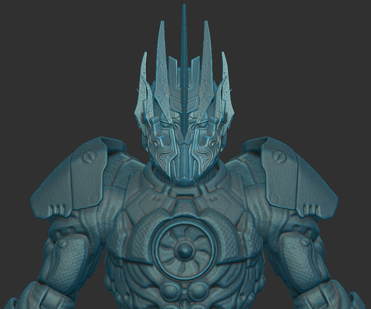 Warpriest Head for Cosmic and Mythic Legions