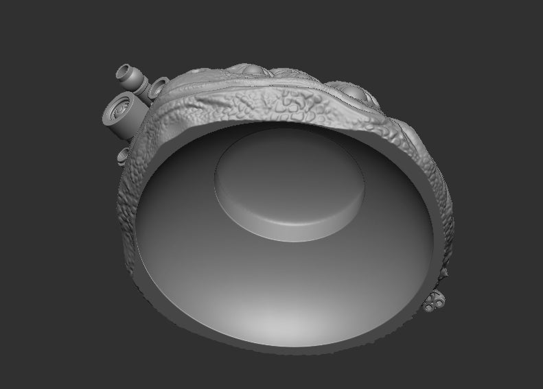 Cyber Frog Head for Slogg Cosmic Legions