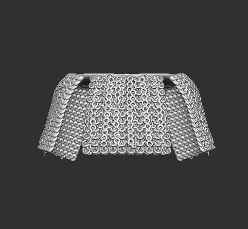 Chainmail Skirt Short