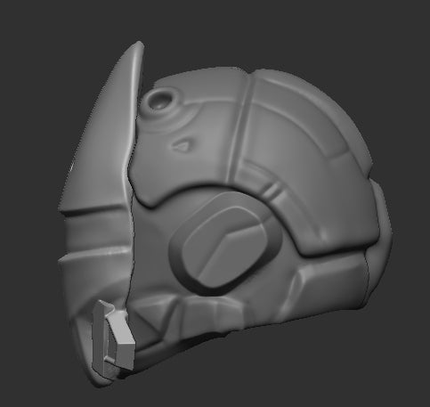Nr-Blank Robot Head