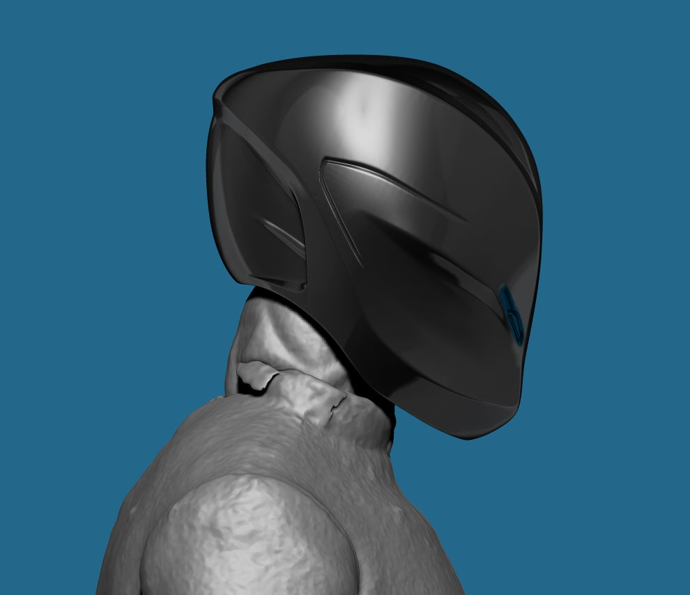 Tron Helmet Head