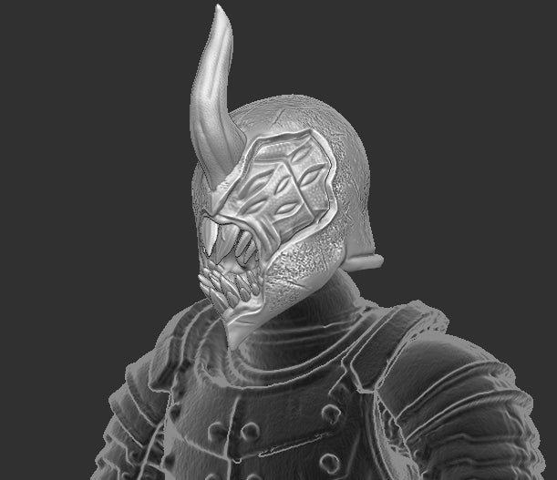 Warhammer Chaos Marauder Head