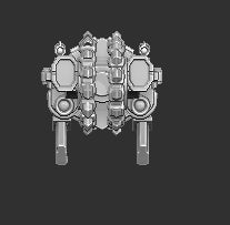 Chainsaw Machine Gun Topper for Slygor Staff