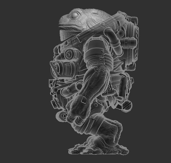 Frog Head for Slogg Cosmic Legions