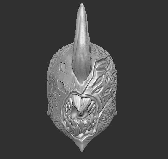 Warhammer Chaos Marauder Head