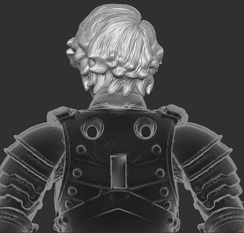 Baldur's Gate Sir Lucien Head