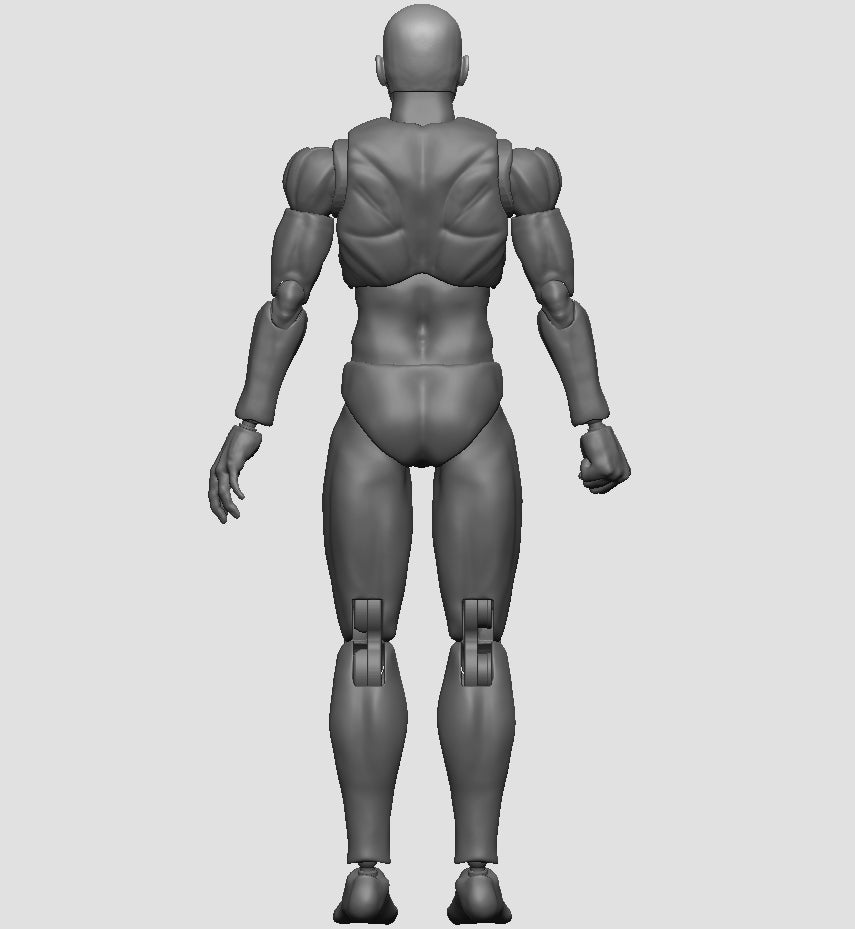 STL Files Action Figure Project Abraham