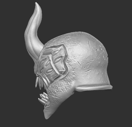 Warhammer Chaos Marauder Head