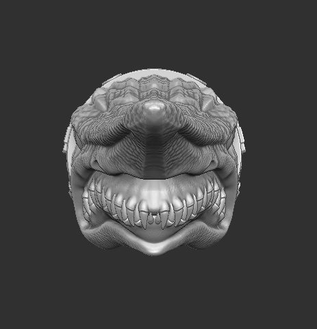 Goblin Shark Head for Kraggnar Cosmic Legions