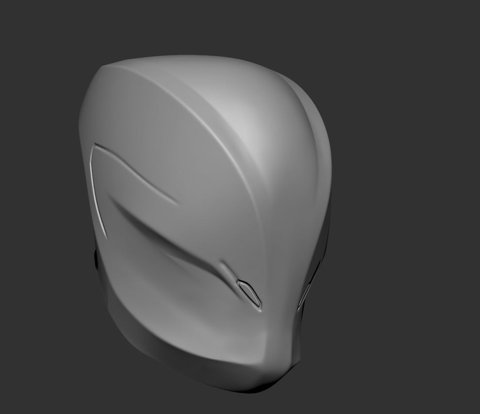 Tron Helmet Head