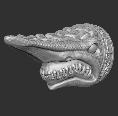 Goblin Shark Head for Kraggnar Cosmic Legions