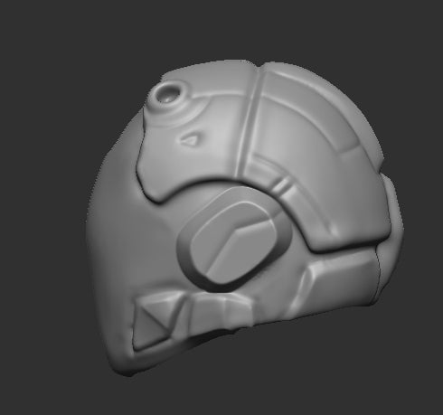 Nr-Blank Robot Head