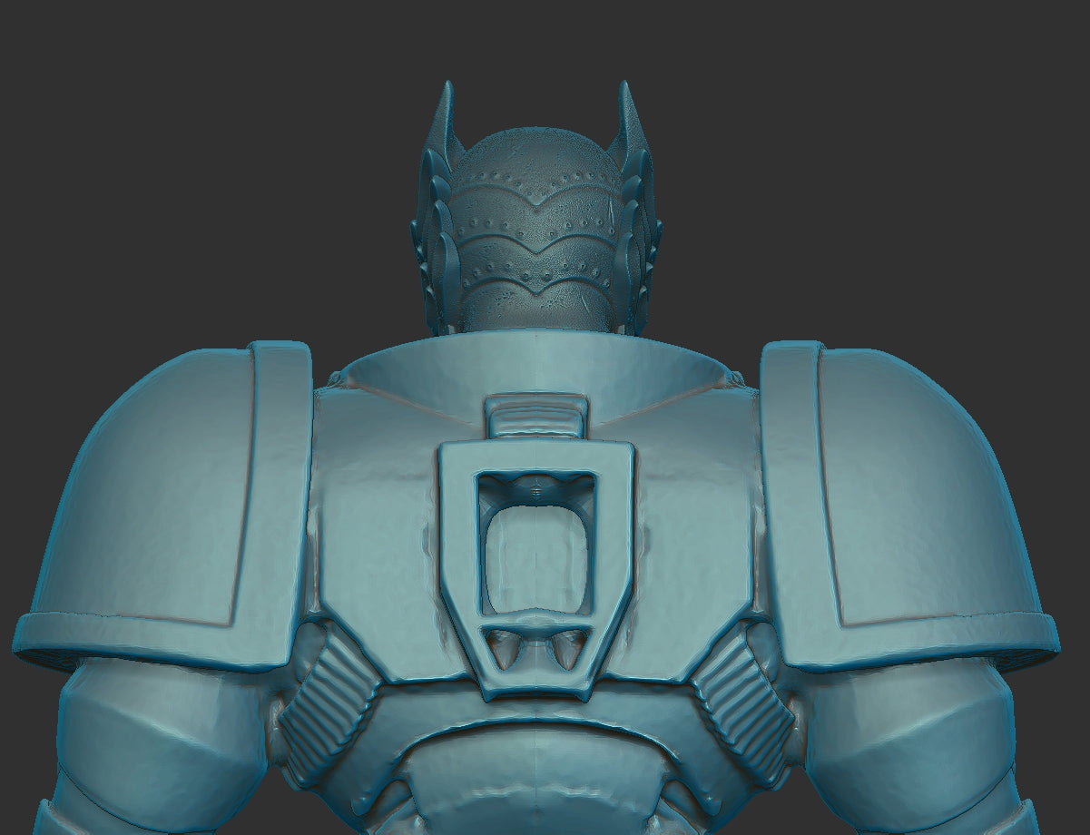 Space Wolf Head for Cosmic Legions and Warhammer 40k