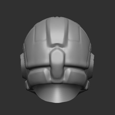 Nr-Blank Robot Head