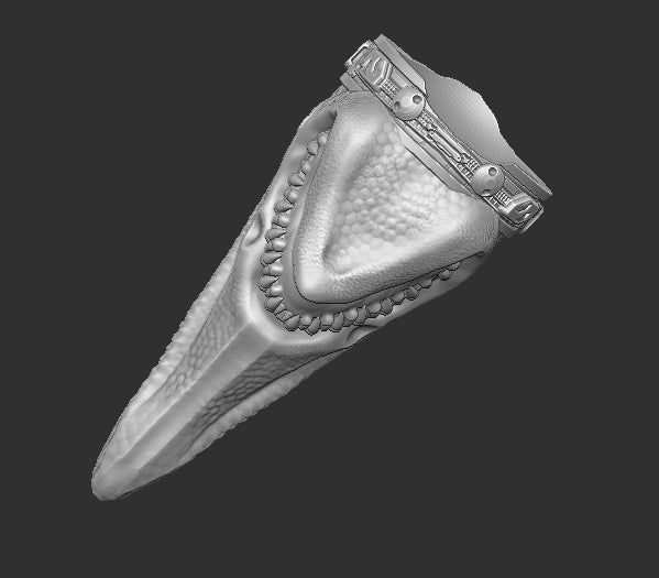 Goblin Shark Head for Kraggnar Cosmic Legions