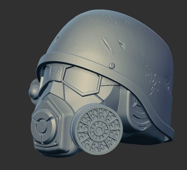 Fallout NCR Veteran Ranger Head