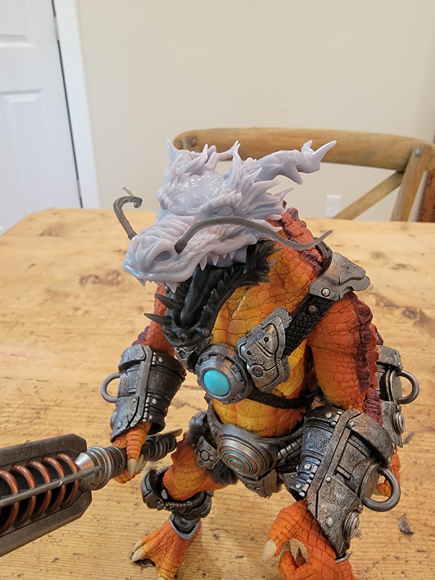 Chinese Dragon Head for Kraggnar Cosmic Legions