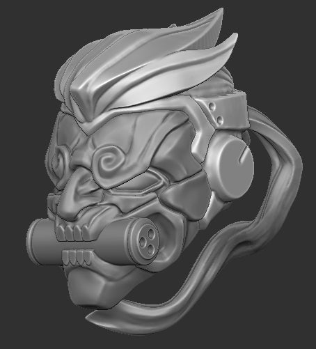 Genjuru Head with Hair