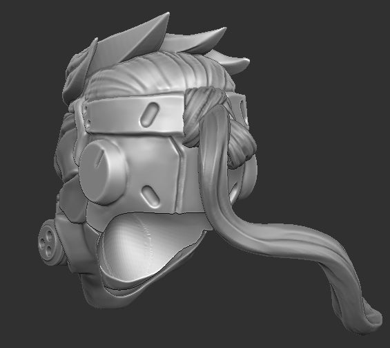 Genjuru Head with Hair
