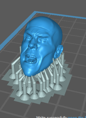 Prince Illfred Yelling (Bald) Head Unpainted