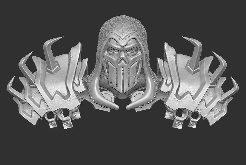 Deathmantle Head and Pauldrons