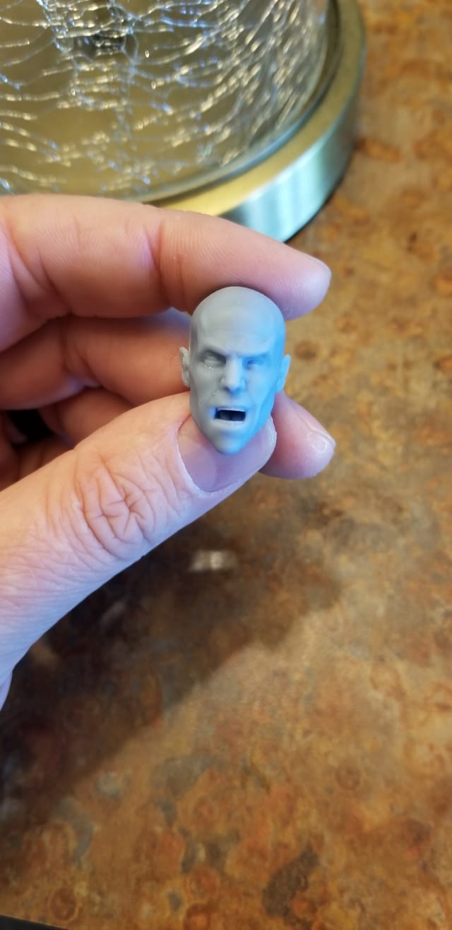 Prince Illfred Yelling (Bald) Head Unpainted