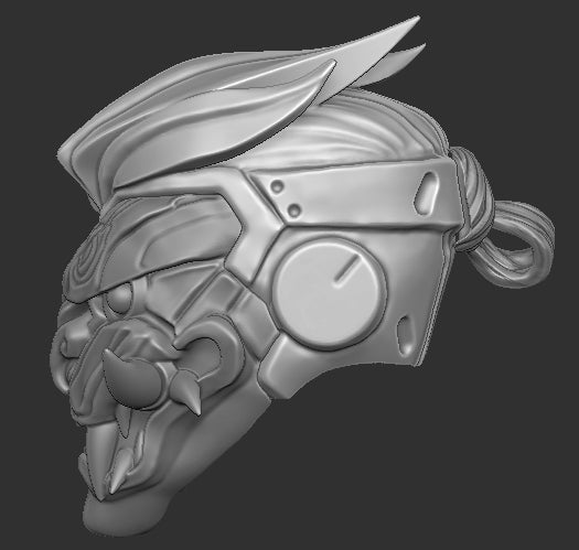 Genjuru Head with Hair