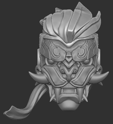 Genjuru Head with Hair