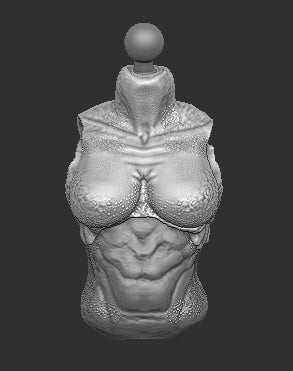 Fugitive Female Predator Torso